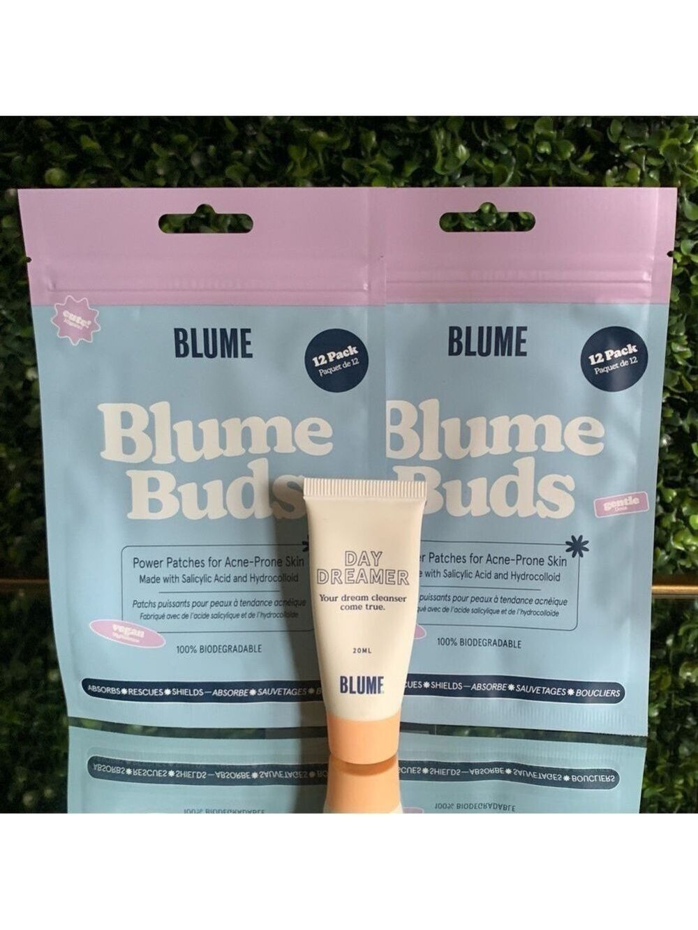 BLUME Buds Power Patches for Acne | NEW | Bonus Blume Daydreamer Cleanser Mini